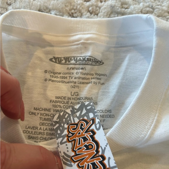 NWT Men’s Anime Graphic T-Shirt Size Large - Picture 8 of 8